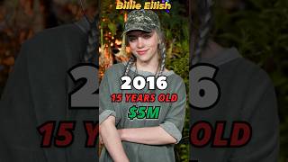 Billie Eilish Net Worth Over the Years.😱💰🤑#billieeilish