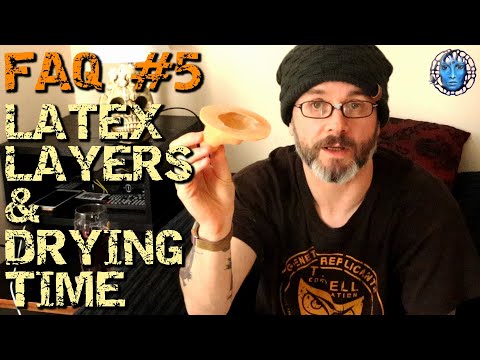FAQ #5 Latex Layers & Allowing To Dry When Mold Making