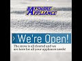 We're Open!