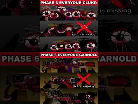 Incredibox Sprunki Phase 6 But Everyone is Clukr VS Phase 6 But Everyone is Garnold *Mix Version*
