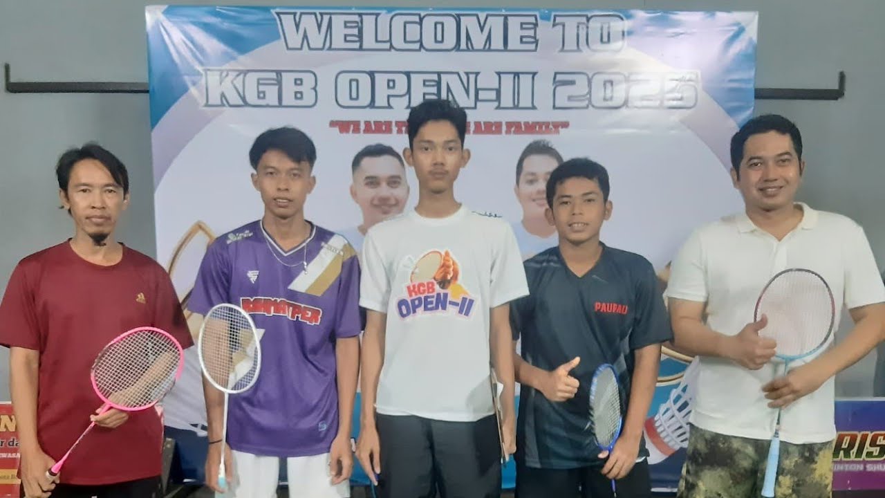 🔴LIVE KGB OPEN 2025 || H.CD/FAW2 v.s AJID/ANDRI