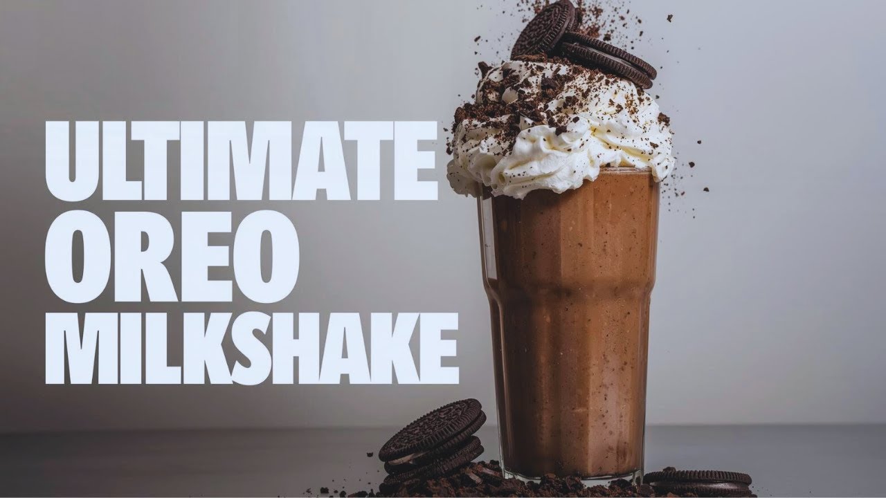 Ultimate Oreo Milkshake Recipe | Creamy Dessert Shake