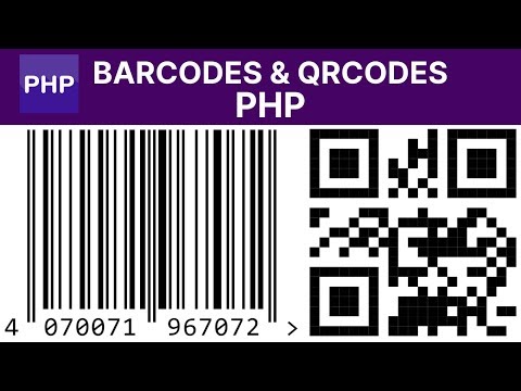 Php barcode and qr code generator