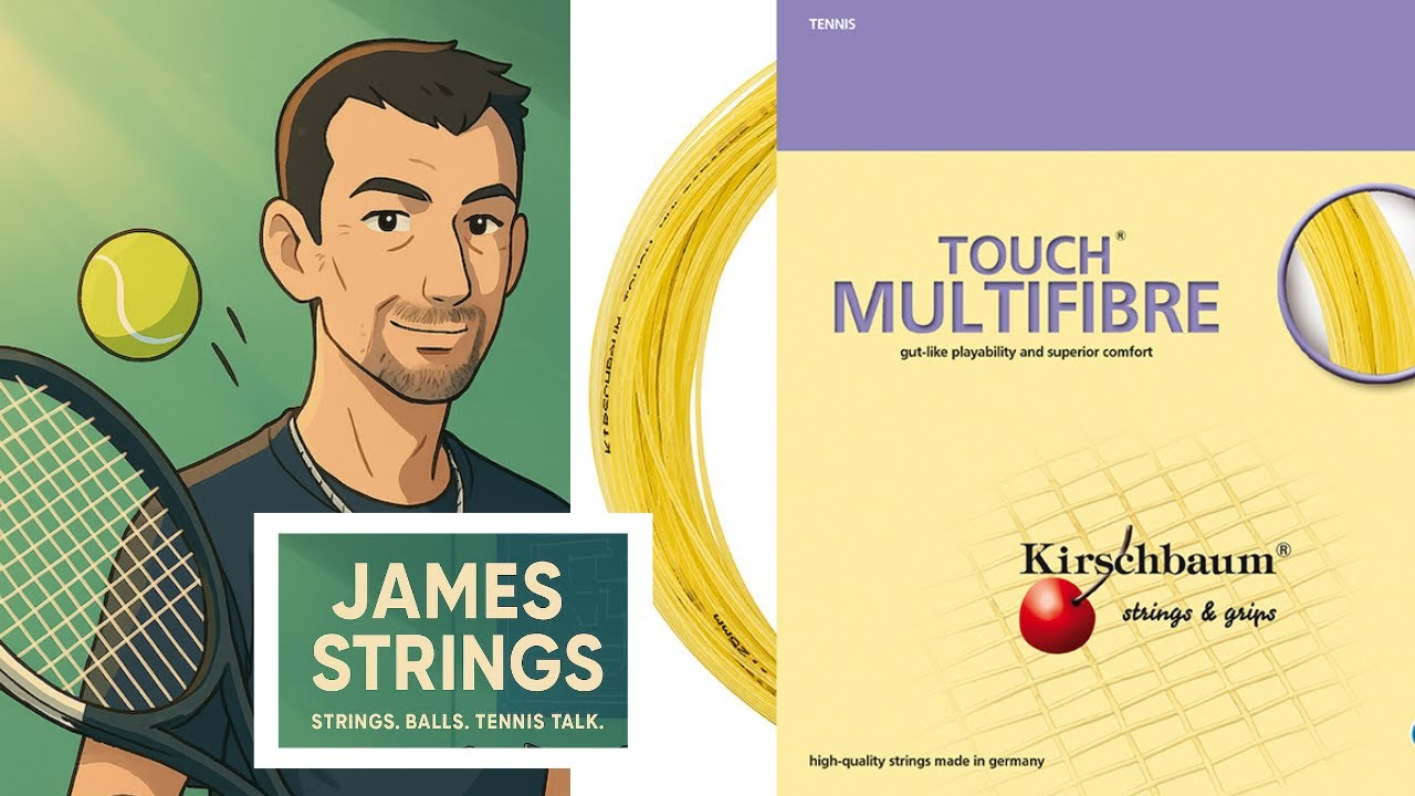 Using the Most Powerful Tennis String In A Hybrid - Kirschbaum Touch MultiFibre + Max Power Rough