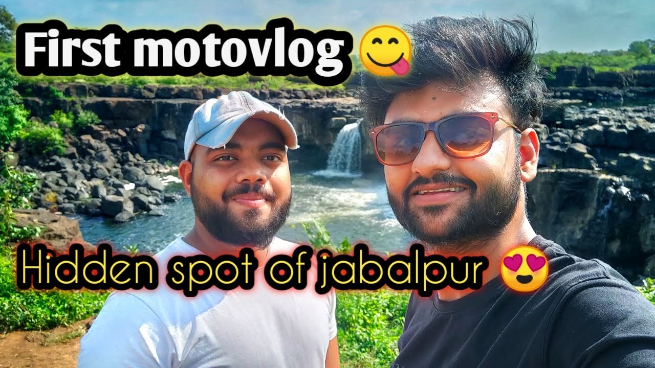 First Moto Vlog Video😍 | Moto Vlog With Mobile | Bhadbhada Waterfall Jabalpur