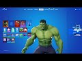 Fortnite New LEAKED Hulk Skin, Emote and Other Cosmetic Showcase (Fortnite x Hulk Simulator skin)