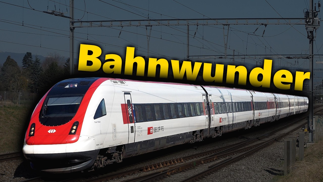 Das unterscheidet die Schweizer Bahn von Deutschland!