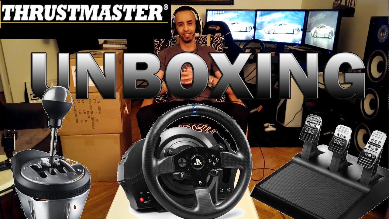 Thrustmaster T300 RS GT Edition unboxing & first look - Team VVV