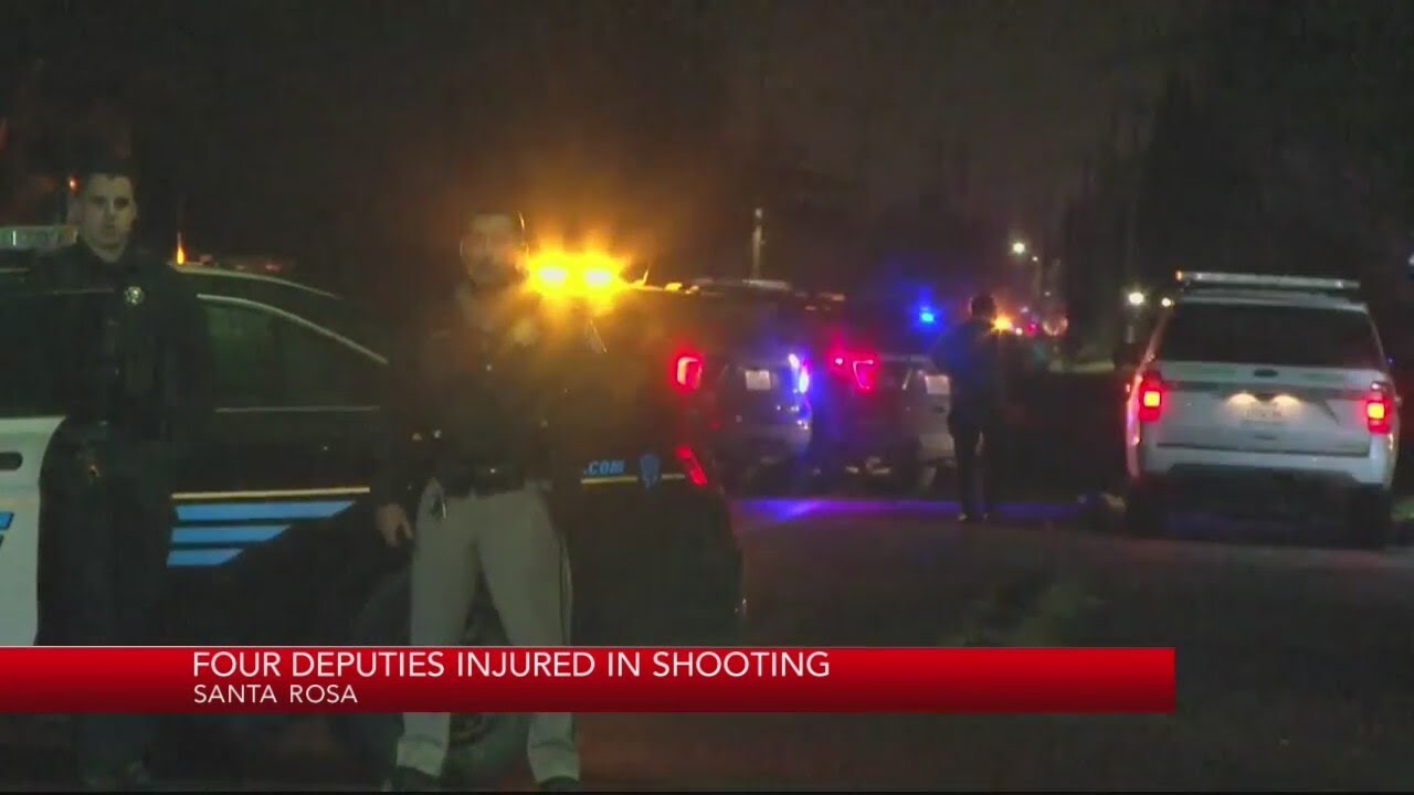 Tragic news, sonoma county shooting: Consequences 4 Deputies Injured, Suspect Dead in Santa Rosa Shooting 3