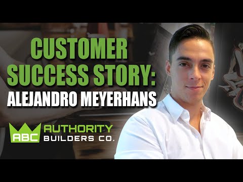 Authority Builders Customer Success Story: Alejandro Meyerhans - Onfolio