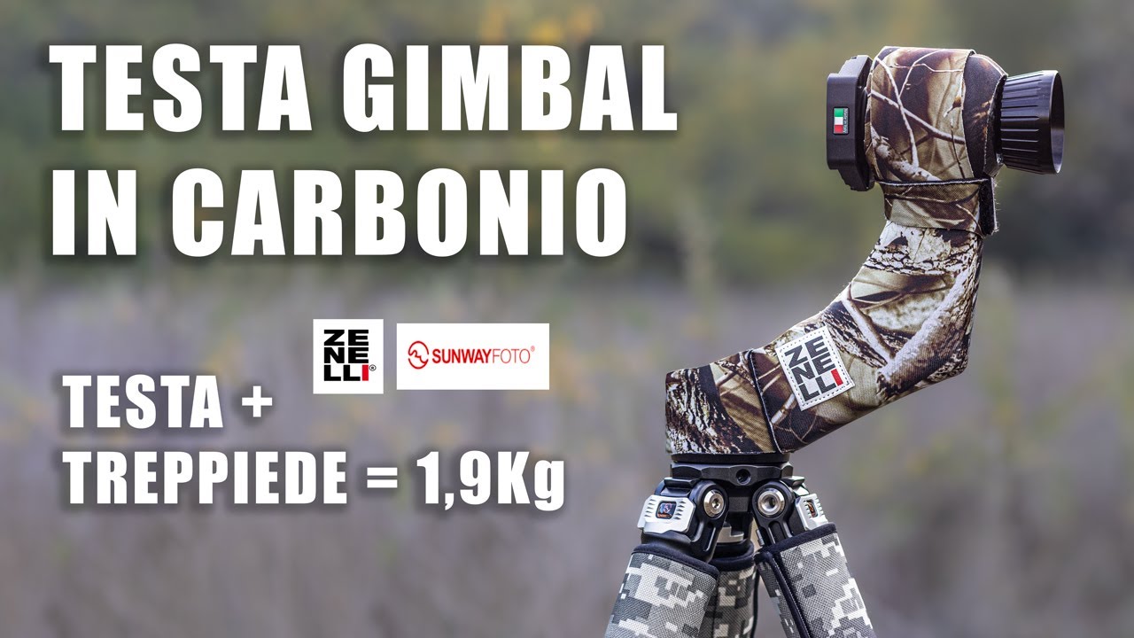SIRUI Testa Gimbal PH-20 in Fibra di Carbonio - Music Repair Gear