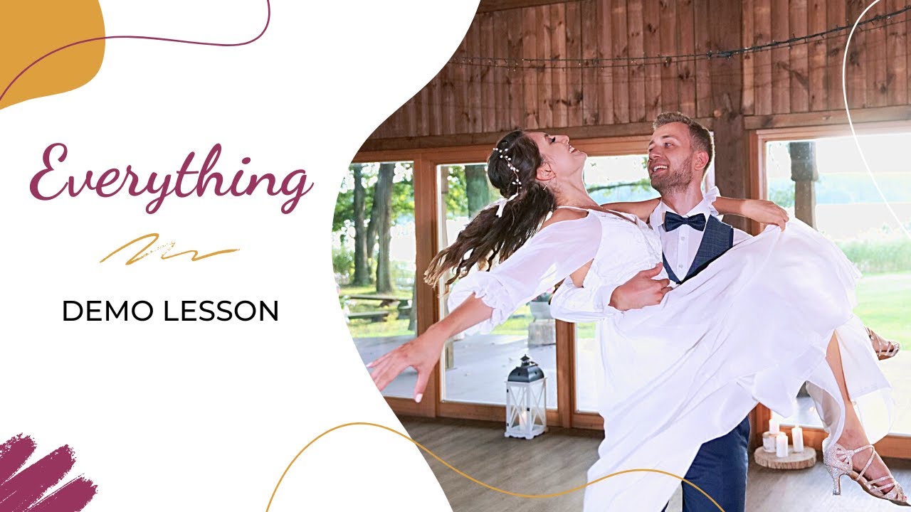 Demo Lesson: Everything - Michael Buble 💃 🕺 Wedding Dance Online