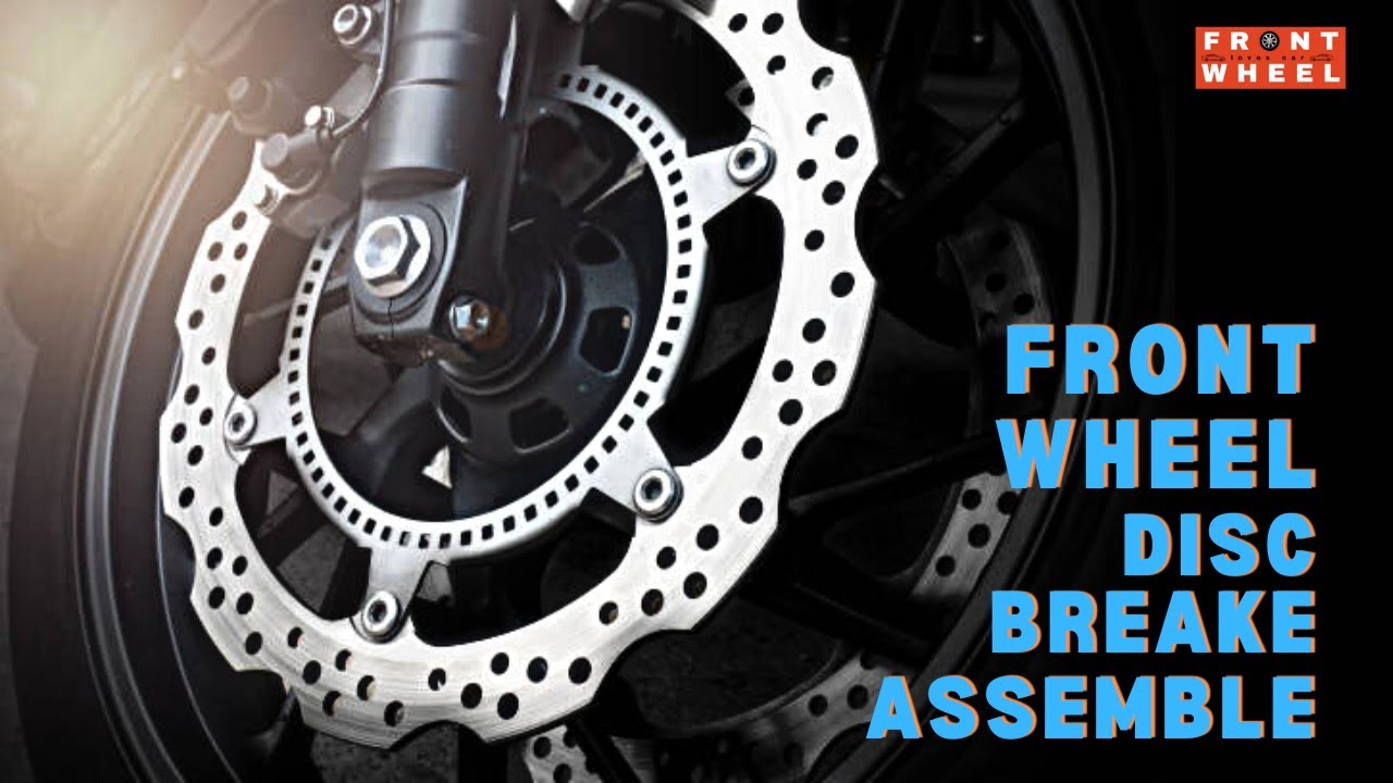 Disc Brake Installing In A Custom Bike - Front Wheel