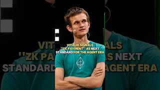 Vitalik Signals "ZK Payments" as Next Standard for the Agent Era #investing #blockchain