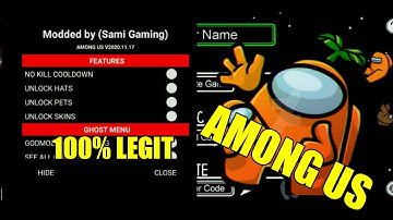 among us mod 2021||free skin, wall hack and many more