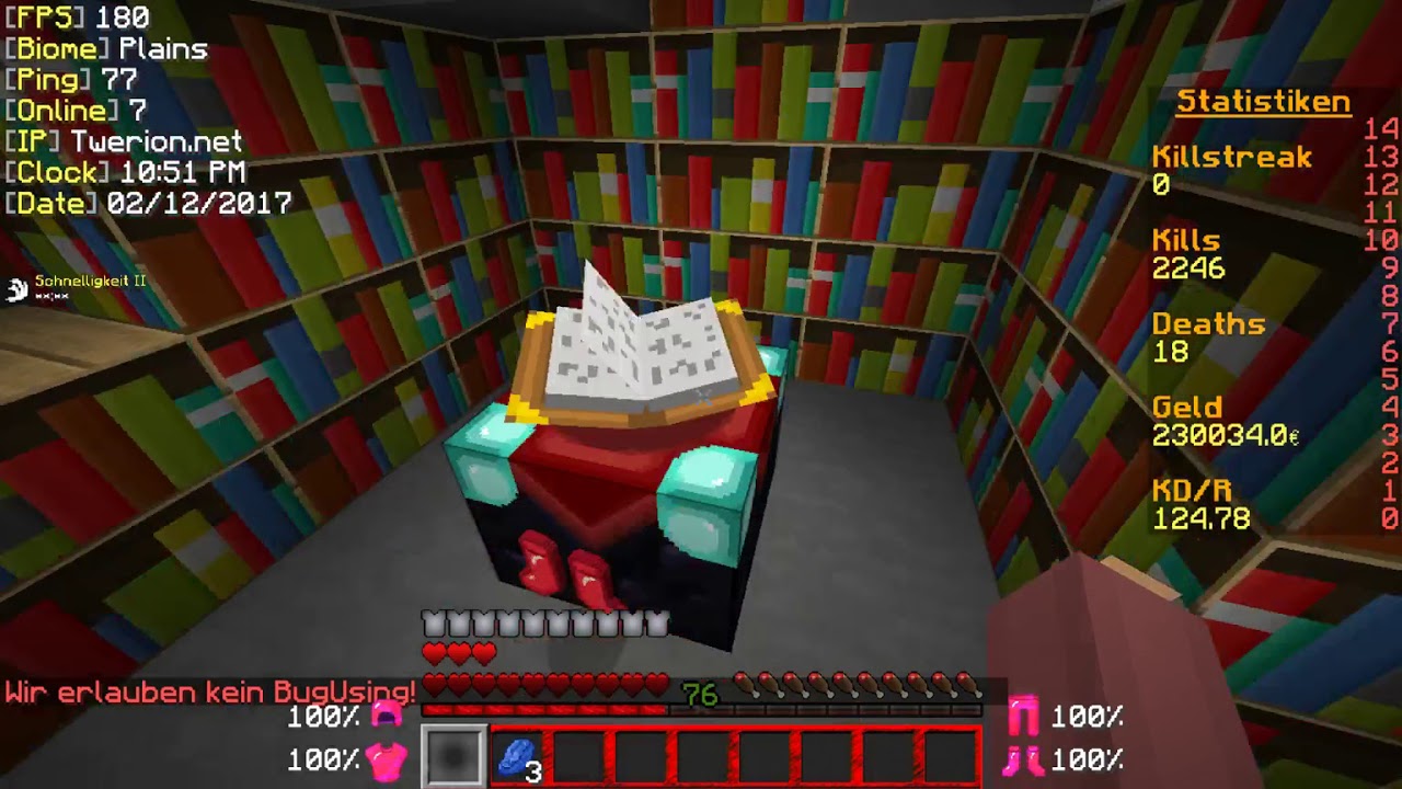 Man kann nicht Entchanten. :c