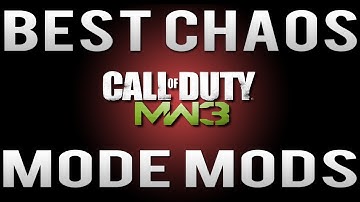 MW3 *NEW* Mods - Chaos Mode Mods ONLINE + Download Link (Jordan