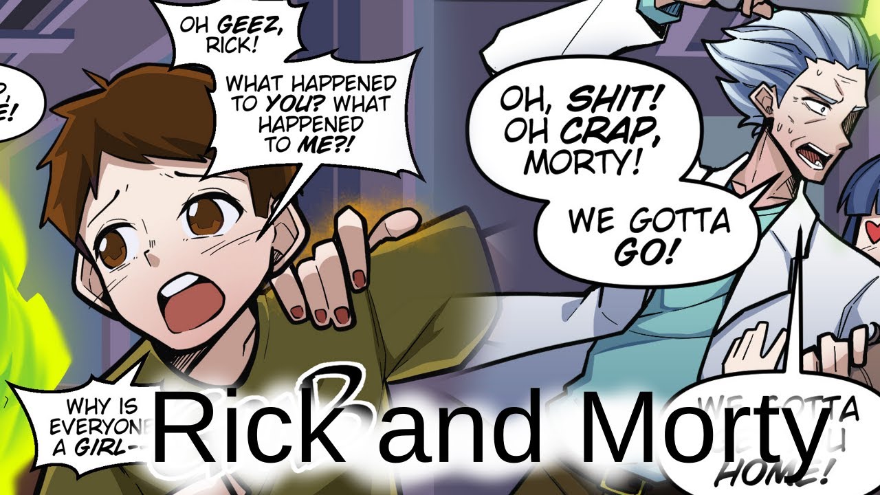 Anime Rick and Morty (Comic Dub)