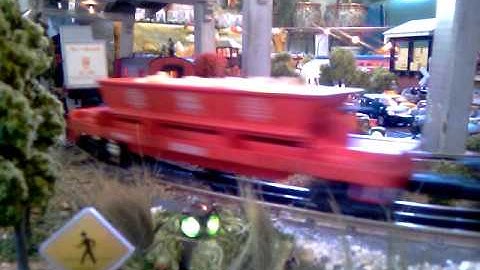 SP 4449 pulling freight mth 5X7 layout. details!!!