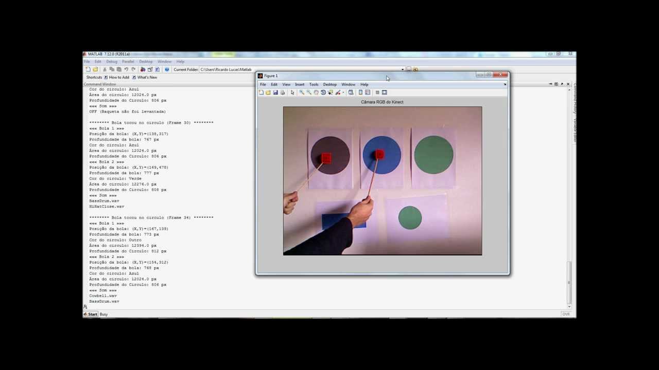 Kinect Virtual Drum - YouTube