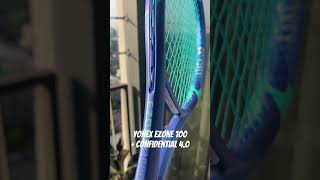 Yonex Ezone 100 2025 Strung With Solinco Confidential 4.0