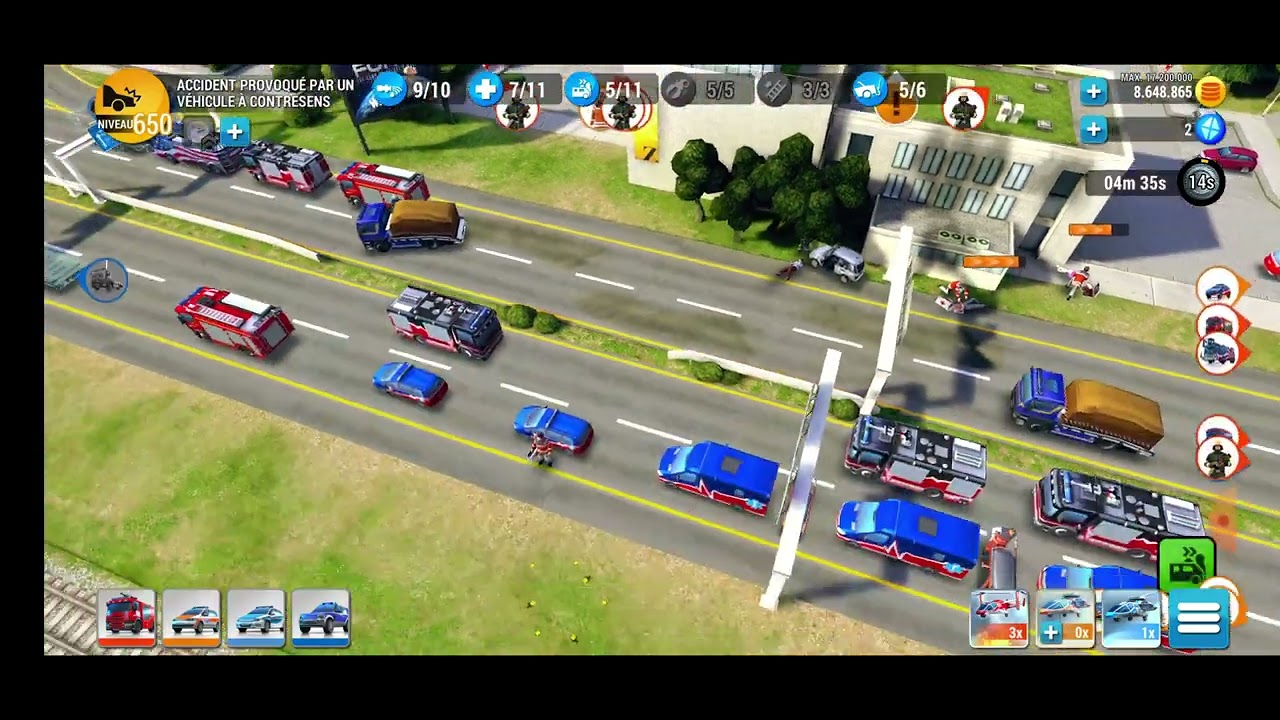 Emergency HQ Gameplay French