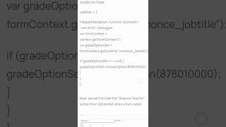 How To Create Hide Options From Option Set In Dynamics 365 Using JavaScript