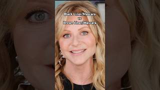 Black or Brown Mascara?? Which One Do You Like? #over50