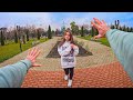 ESCAPING STRANGE AND UNFAMILIAR GIRL @hothistory7211 @MIVGARD ( Romantic Parkour Pov Chase )