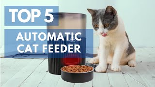 Top 5 Automatic Cat Feeder 2021 by Petsdel 33 views 2 years ago 3 minutes, 18 seconds