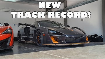 NEW Buttonwillow Track Record on First Lap EVER in a McLaren Senna