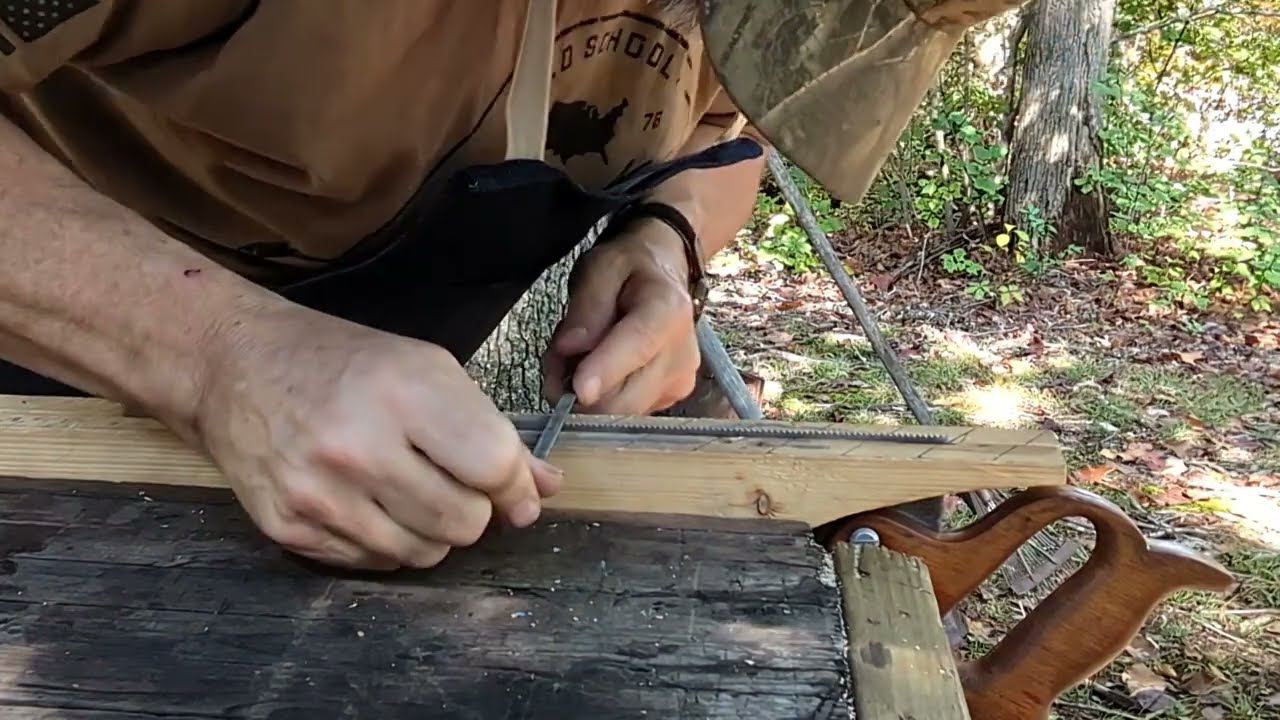 Saw Sharpening and Saw Set Free Hand Tool Classes