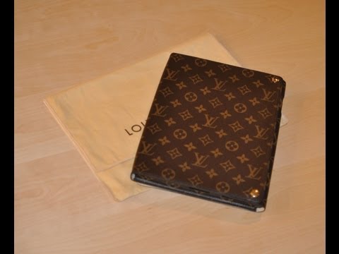 Louis Vuitton, a monogram iPad case. - Bukowskis