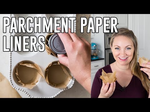 How To Make Parchment Baking Liners - Gimme Some Oven
