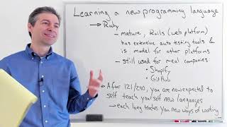 MSCI 245 - Learning a new programming language: ruby