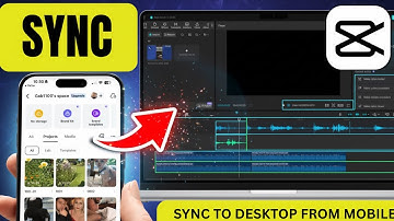 How to Sync CapCut Projects from iPhone to Desktops 