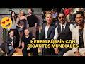 &iexcl;En el mismo evento que los gigantes mundiales! La visita de Kerem B&uuml;rsin a Mil&aacute;n ha sido noticia