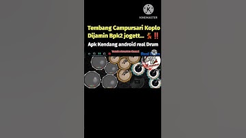 Tembang Campursari Loro Ati 2 Kendang Android Real Drum#realdrum #realdrumcover #viral
