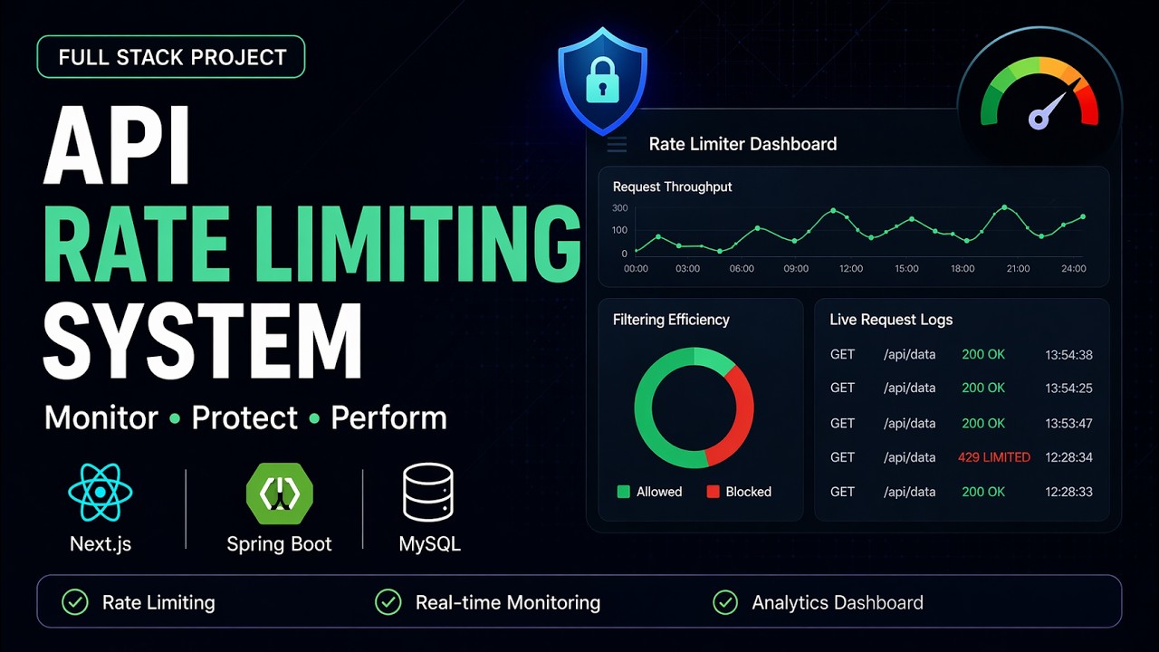 API Rate Limiter Project Demo - YouTube