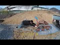 MINI  TANK FEILD TEST # 미니 트랙 체어 공사장에서 테스트