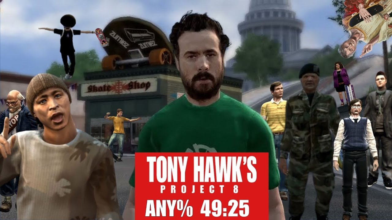 Tony Hawk's Project 8 - Any% (EMU) in 