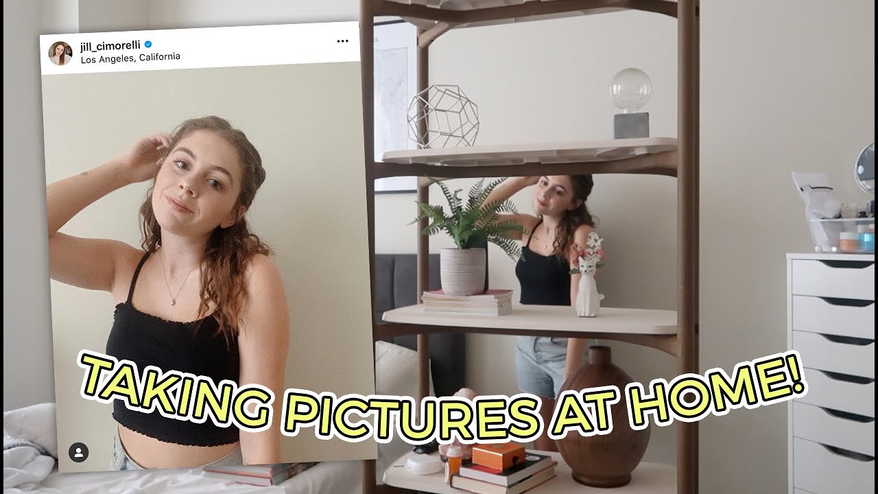 taking instagram photos from home! - YouTube