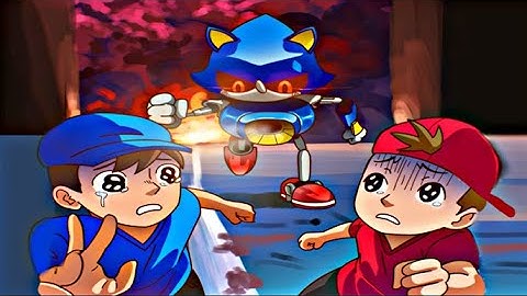 SHADOW AND SONIC SHIN TAPES INVADED AND ARRESTED THE RAINBOW FRIENDS IN BARRY'S PRISON IN ROBLOX.