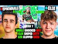 When Fortnite PROS Fight Eachother in COMP #3 | CLIX + EPIKWHALE!