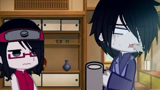 💅If Sarada ask Sasuke who's he first kiss?💅 || Original || 🍸Gacha Neon 🍸