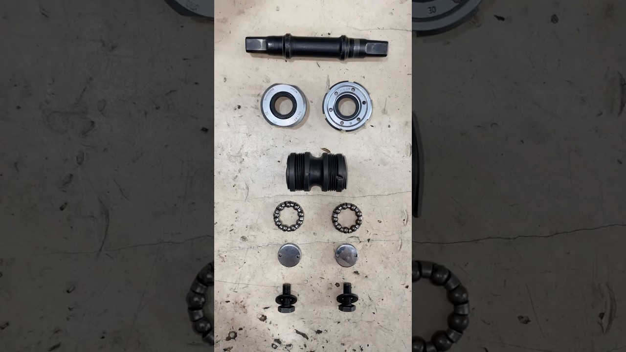 Installing a vintage bottom bracket like it's 1991