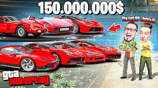 СОБРАЛ ВСЮ КОЛЛЕКЦИЮ FERRARI ЗА 150.000.000$! ОХ УЖ ЭТА БОГАТАЯ ЖИЗНЬ! (GTA 5 RP)