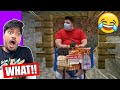 Reacting to minecraft cursed clips