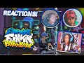 Youtuber's React To Friday Night Funkin' - V.S. Bob and Bosip | Split