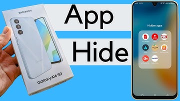 How to hide app in Samsung A16 5g | Samsung A16 me app kaise chupaye | app hide setting